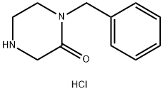 1-Benzylpiperazin-2-one hydrochloride Structure