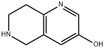 5,6,7,8-四氢-1,6-萘啶-3-醇 盐酸盐, 785774-74-5, 结构式