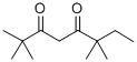 2,2,6,6-TETRAMETHYL-3,5-OCTANEDIONE Structure