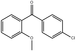 (4-氯苯基)(2-甲氧基苯基)甲酮, 78589-10-3, 结构式