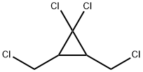 1,1-DICHLORO-2,3-DI(CHLOROMETHYL)CYCLOPROPANE Structure