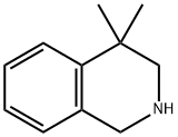 4,4-二甲基-1,2,3,4-四氢异喹啉, 78592-91-3, 结构式