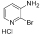 3-氨基-2-溴吡啶单盐酸盐,78607-34-8,结构式