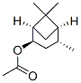 [1R-(1alpha,2alpha,4alpha,5alpha)]-4,6,6-trimethylbicyclo[3.1.1.]hept-2-yl acetate Struktur