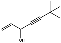 6,6-Dimethyl-1-hepten-4-yn-3-ol Struktur