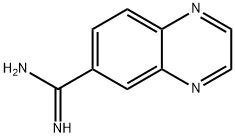 6-Quinoxalinecarboximidamide Struktur