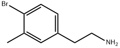 Benzeneethanamine, 4-bromo-3-methyl- (9CI) Struktur