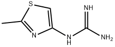Guanidine,  (2-methyl-4-thiazolyl)-  (9CI) Struktur