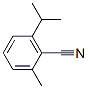 Benzonitrile, 2-methyl-6-(1-methylethyl)- (9CI) Structure