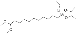 11,11-DIMETHOXYUNDECYLTRIETHOXYSILANE Struktur