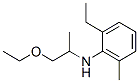 Benzenamine, N-(2-ethoxy-1-methylethyl)-2-ethyl-6-methyl- (9CI) 结构式