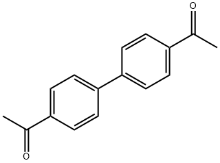 4,4'-ジアセチルビフェニル 化学構造式