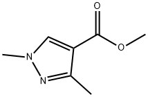methyl 1,3-dimethyl-1H-pyrazole-4-carboxylate Struktur