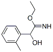 Benzeneethanimidic  acid,  -alpha--hydroxy-2-methyl-,  ethyl  ester  (9CI) Structure