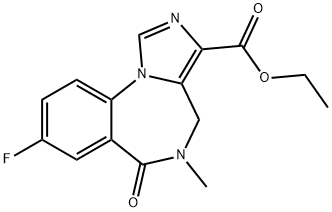 氟马西尼,78755-81-4,结构式