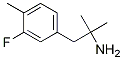 BenzeneethanaMine, 3-fluoro-.alpha.,.alpha.,4-triMethyl- Structure