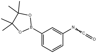 3-异氰酰苯基硼酸频哪醇酯, 787591-43-9, 结构式