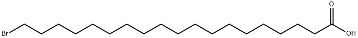 19-ブロモノナデカン酸 化学構造式