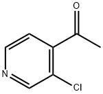 1-(3-CHLORO-PYRIDIN-4-YL)-ETHANONE 化学構造式