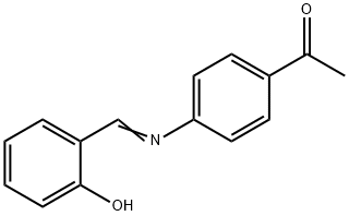 SALICYLIDENE P-AMINOACETOPHENONE Structure