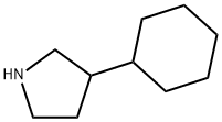 3-CYCLOHEXYL-PYRROLIDINE Structure