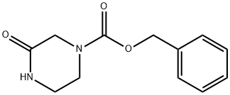 BENZYL 3-OXOPIPERAZINE-1-CARBOXYLATE Struktur
