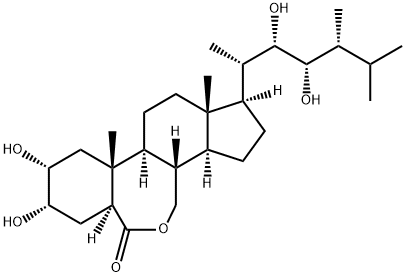 22S,23S-EPIBRASSINOLIDE Structure