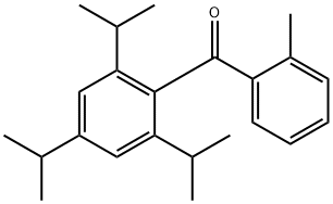 Methanone, (2-methylphenyl)[2,4,6-tris(methylethyl)phenyl]-, 78823-28-6, 结构式