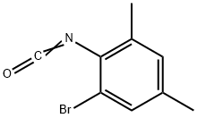 2-溴-4,6-二甲基苯基异氰酸酯, 78831-81-9, 结构式
