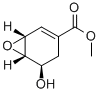 REL-(1R,5R,6S)-3-METHOXYCARBONYL-7-OXABICYCLO[4.1.0]-HEPT-2-EN-5-OL Struktur