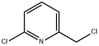 2-クロロ-6-(クロロメチル)ピリジン 化学構造式