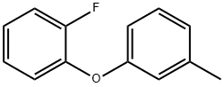 M-(2-FLUOROPHENOXY)TOLUENE Struktur