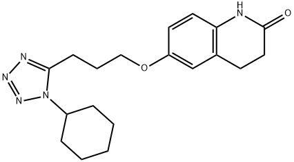 西洛他唑杂质V, 78876-16-1, 结构式
