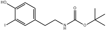 N-tert-Butoxycarbonyl 3-IodotyraMine Structure