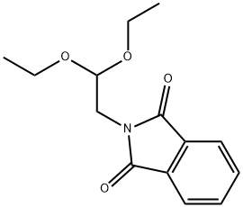 PHTHALIMIDOACETALDEHYDE DIETHYL ACETAL Struktur