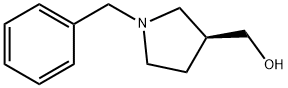 (S)-1-ベンジル-Β-プロリノール 化学構造式
