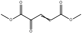 2-オキソ-3-ペンテン二酸ジメチル 化学構造式