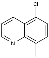 5-氯-8-甲基喹啉, 78941-95-4, 结构式