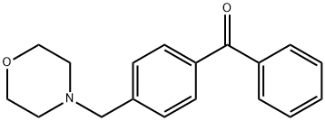 4-(MORPHOLINOMETHYL)BENZOPHENONE Structure