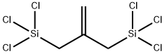 1,1-ビス(トリクロロシリルメチル)エチレン 化学構造式