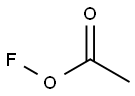 acetyl hypofluorite Struktur