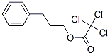 Acetic acid, trichloro-, 3-phenylpropyl ester Structure