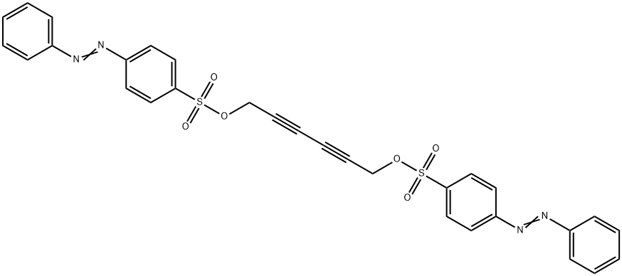 78991-75-0 2,4-ヘキサジイン-1,6-ジオールビス(アゾベンゼン-4-スルホナート)