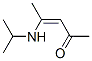 3-Penten-2-one, 4-[(1-methylethyl)amino]-, (3Z)- (9CI) Struktur