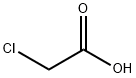 Chloroacetic acid Struktur