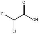 Dichloroacetic acid Struktur