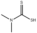 ジメチルジチオカルバミド酸 化学構造式