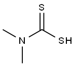 N,N-DIMETHYLDITHIOCARBAMIC ACID Structure