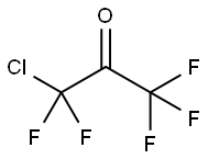 CHLOROPENTAFLUOROACETONE Structure