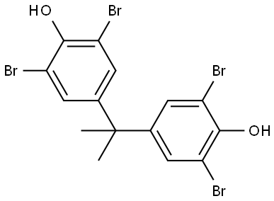 Tetrabromobisphenol A Structure